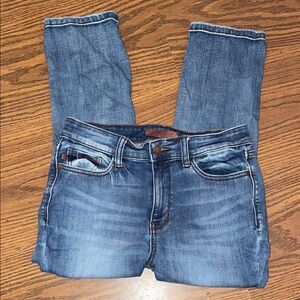 Judy Blue Stylish Blue Denim Jean capri size 9